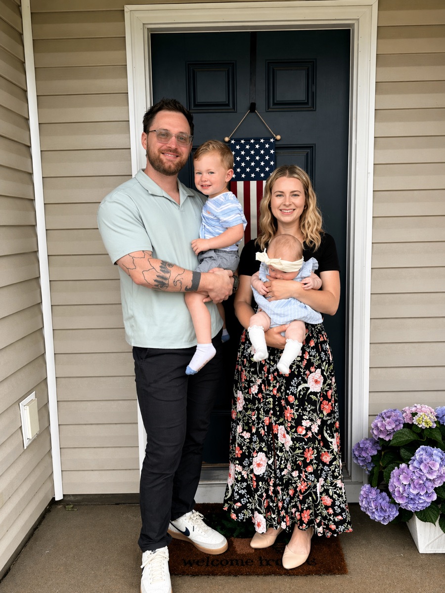 Nate and his family